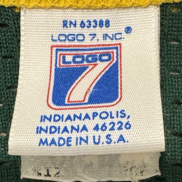 Vintage Logo 7 NFL Green Bay Packers Jersey Sz XL Sterling Sharpe Football #84 - Picture 3 of 9